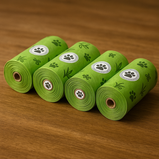 Pack de 4 Rollos de Bolsas para Pala de Arenero
