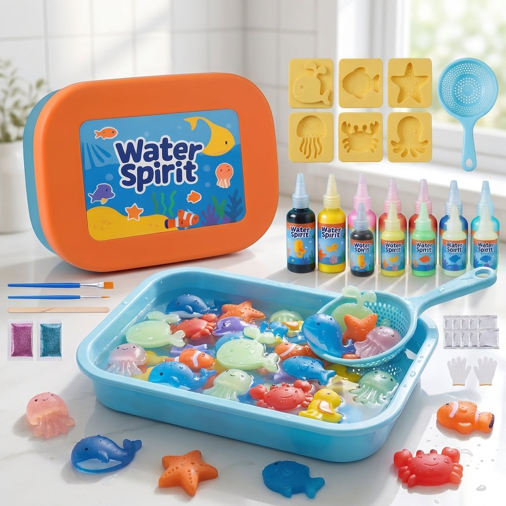 Kit Completo para Crear Squishies Mágicos en Casa