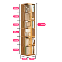 Estanteria de Bambu Giratoria