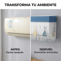Cobertor Protector Para Aire Acondicionado Interior Lavable - Muy Moderna Uruguay