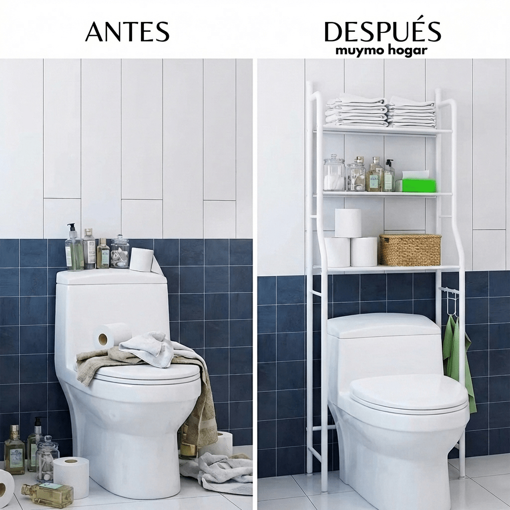 Estanteria de Baño para Inodoro - muymo hogar - Muy Moderna Uruguay