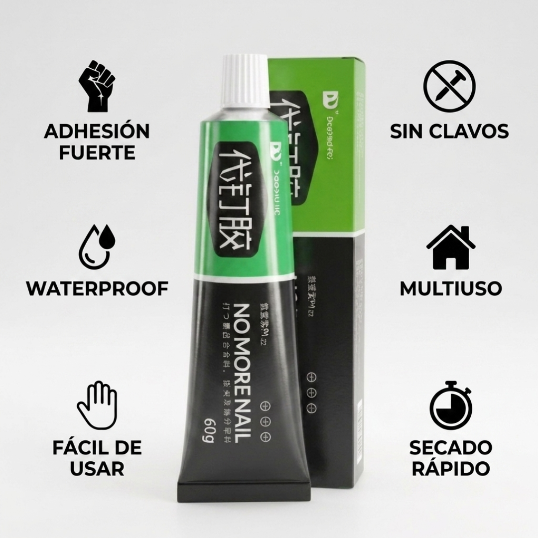 Pegamento Montaje Sin Clavos Waterproof Extra Fuerte 60g
