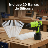 Pistola de Silicona Inalámbrica – Sin Cables Sin Límites