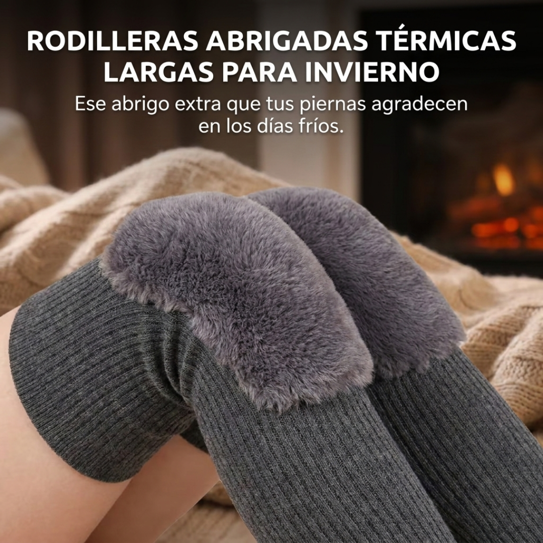 Rodilleras Abrigadas Térmicas Largas para Invierno