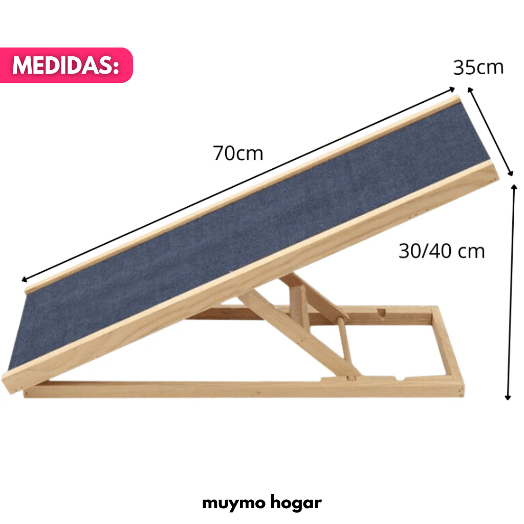 Rampa De Seguridad Ajustable Para Perros muymo hogar - Muy Moderna Uruguay