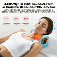 Masajeador Cervical Electroestimulación Calor y Vibración 4 en 1