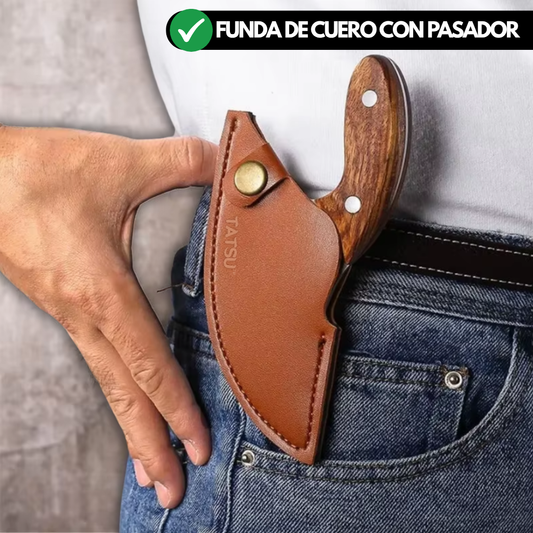 Cuchillo Japonés TATSU™ modelo Bushido con Funda