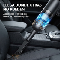 Aspiradora Inalámbrica Portátil Auto 120W Recargable