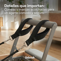 Cama Pilates Reformer Plegable Profesional Con Accesorios Unbreak™