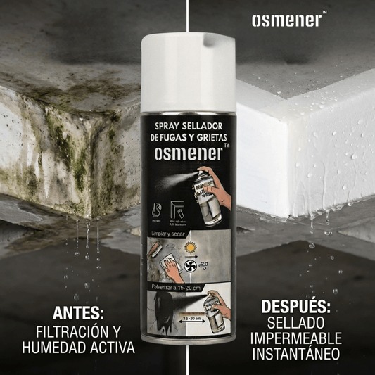 Spray Sellador Impermeabilizante Para Filtraciones De Agua - OSMENER - Muy Moderna Uruguay