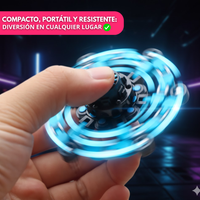 Set 4 Fidget Spinner Transformables Antiestrés Juguete Sensorial