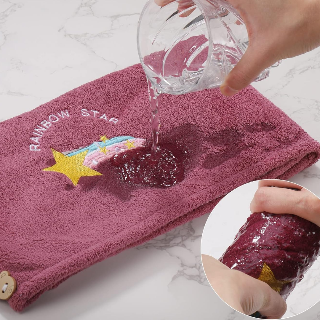 Toalla para Cabello de Secado Rápido
