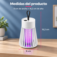 Mata Mosquitos Eléctrico Recargable USB UV para Interior