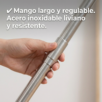 Set de Escoba y Pala Atrapa Pelos de 90cm