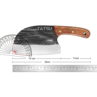 Cuchillo Carnicero TATSU™ Fushin con Funda de Cuero