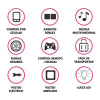 Camión Volquete Eléctrico Infantil 12V 4x4 Con Descarga - Muy Moderna Uruguay