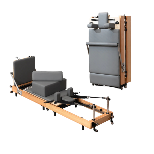 Cama Pilates Reformer Plegable Profesional Con Accesorios Unbreak™