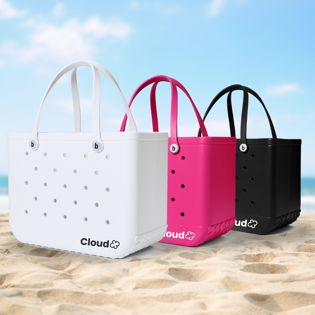 Bolsos CLOUD en blanco, rosa y negro