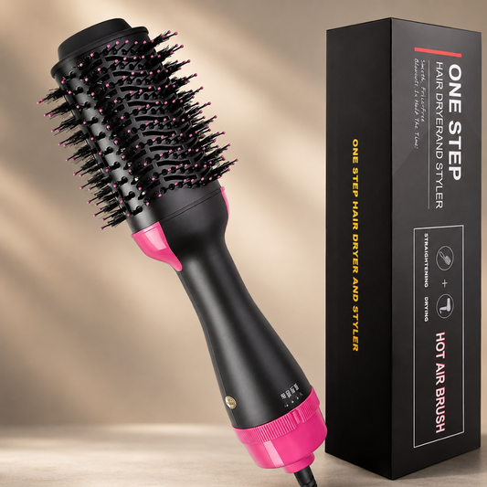 CEPILLO ALISADOR 3 EN 1 ¡PEINA, SECA Y ALISA!