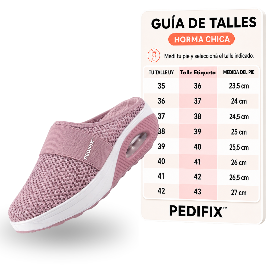 Championes Para Caminar Con Cámara De Aire y Ventilacion PEDIFIX