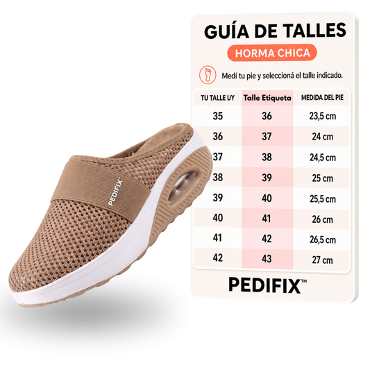 Championes Para Caminar Con Cámara De Aire y Ventilacion PEDIFIX