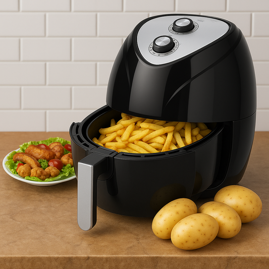 Freidora Sin Aceite Grande 5.5L 1500W