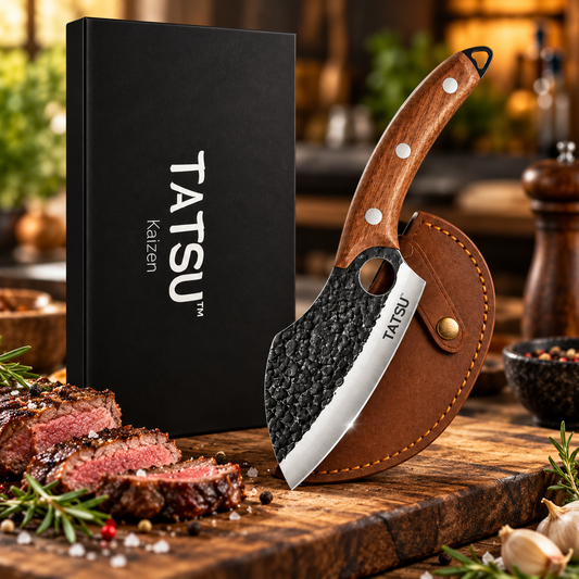 Cuchillo Kaizen Japonés con Funda TATSU™