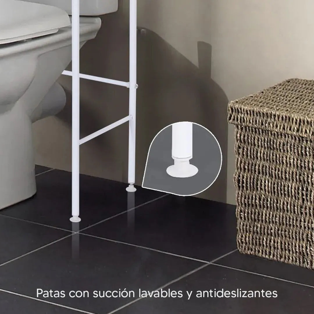Estantería Triple de Baño Multifuncional