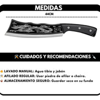 Cuchillo Dragon de Alta Dureza TATSU™ con Funda