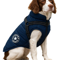 Abrigo para Perros Impermeable Chaleco con Arnés Reflectivo