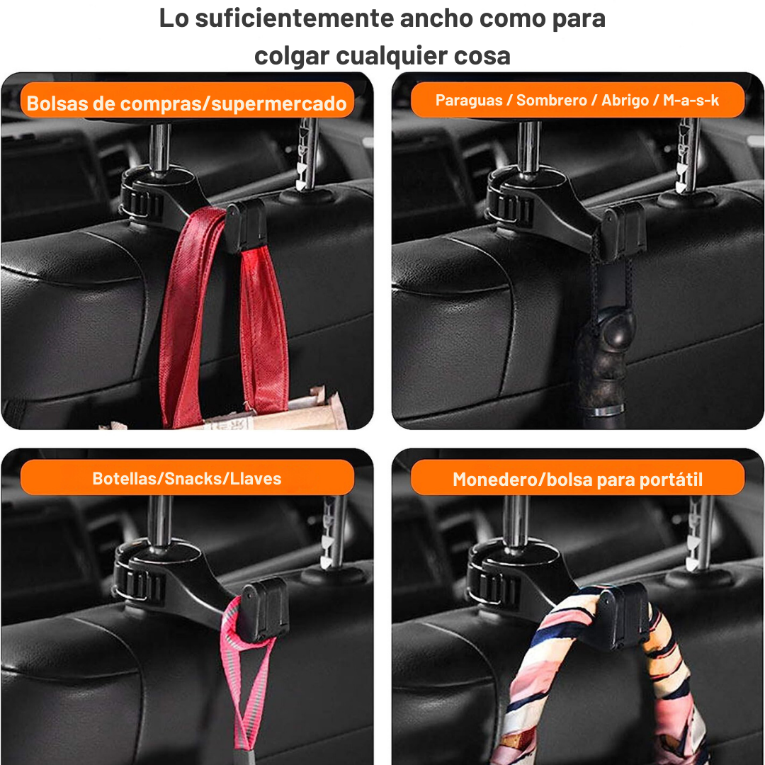 Soporte Multifunción Para Reposacabezas de Auto