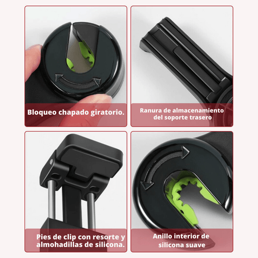 Soporte Multifunción Para Reposacabezas de Auto - Muy Moderna Uruguay