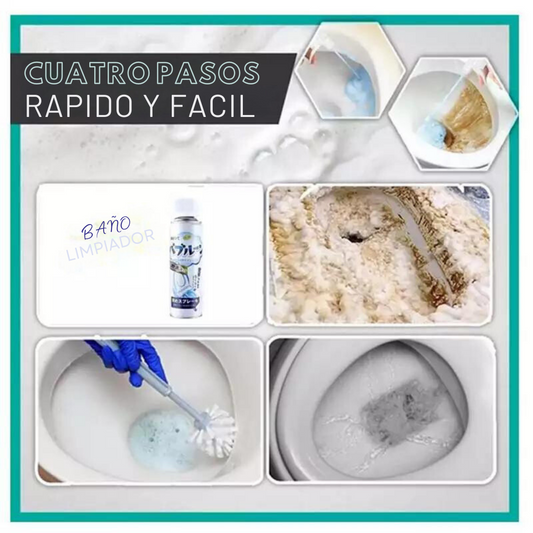 Espuma Mágica de Autolimpieza con Pico Baño/Cocina