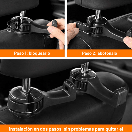 Soporte Multifunción Para Reposacabezas de Auto - Muy Moderna Uruguay