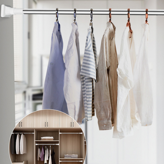 Barra Extensible para Tender Ropa en Interiores