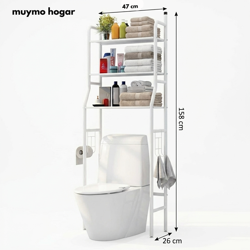 Estanteria de Baño para Inodoro - muymo hogar