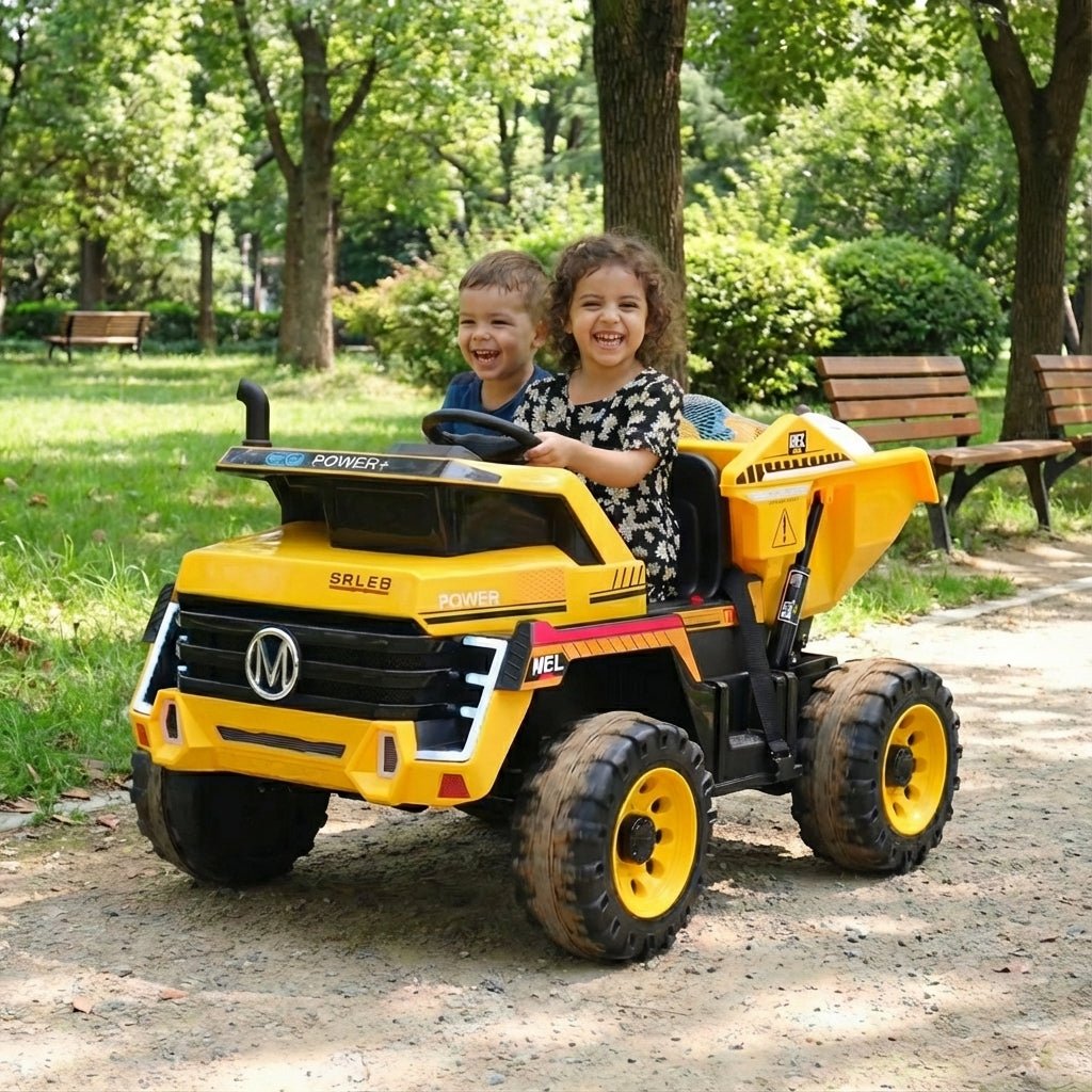 Camión Volquete Eléctrico Infantil 12V 4x4 Con Descarga - Muy Moderna Uruguay