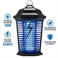 Lampara De Mosquitos Insectocutor Uv Potente 4200v