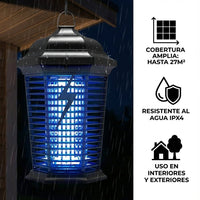 Lampara De Mosquitos Insectocutor Uv Potente 4200v