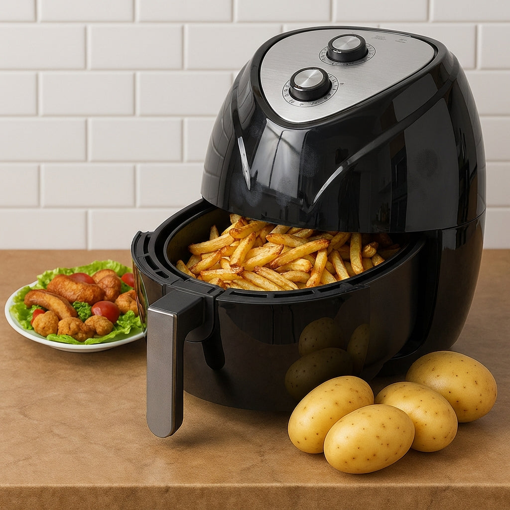 Freidora Sin Aceite Grande 5.5L 1500W