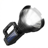 Linterna con Carga Solar, Focos de Colores Y Emergencia