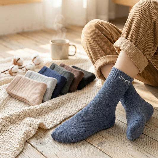 Medias Unisex 100% Algodón Premium X6 Pares CLOUD™