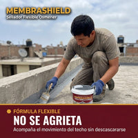 Impermeabilizante de Alta Elasticidad Para Techos Y Cemento 1L