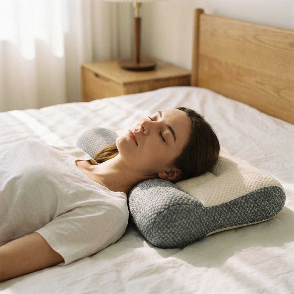 Almohada Ortopédica Cervical Ergonómica Para Cuello - Muy Moderna Uruguay