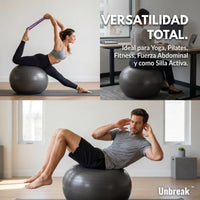Pelota De Ejercicio Para Yoga Pilates Y Fitness - Unbreak - Muy Moderna Uruguay