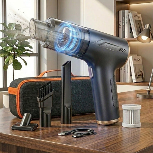 Aspiradora Inalámbrica Portátil Auto 120W Recargable