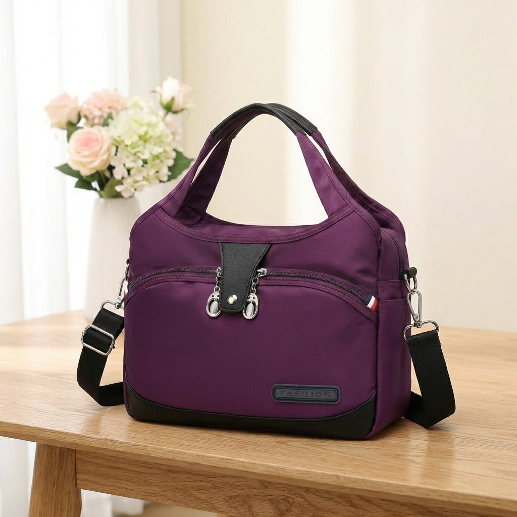 Bolso Oxford Compacto Impermeable para Mujer - Muy Moderna Uruguay