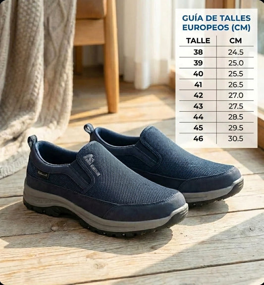 Championes Ortopédicos Sin Cordones Livianos Para Caminar