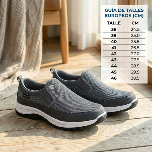 Championes Ortopédicos Sin Cordones Livianos Para Caminar