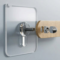 Pack x6 Adhesivos con Tornillo Sin Perforación Para Cocina Y Baño - Muy Moderna Uruguay